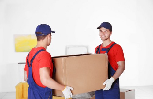 Man with van helping with local moving in Kingsbury