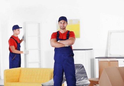 Removalists loading household furniture for a Kingsbury home move