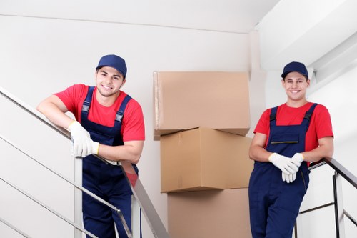 Office removal team planning a Kingsbury business relocation