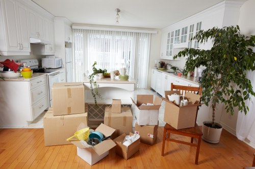 Removal van service for Kingsbury home moves