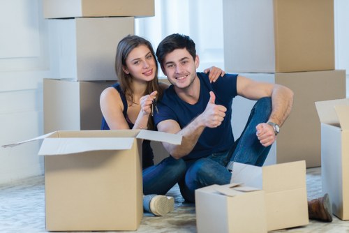 Moving van service for homes and flats in Kingsbury