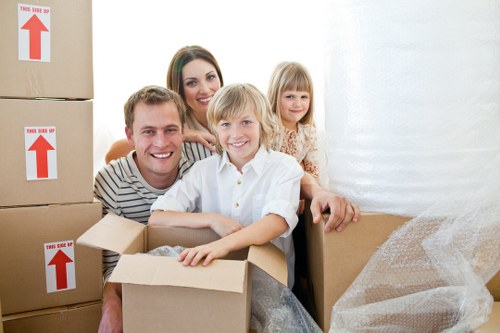 Business and residential removals van transport in Kingsbury